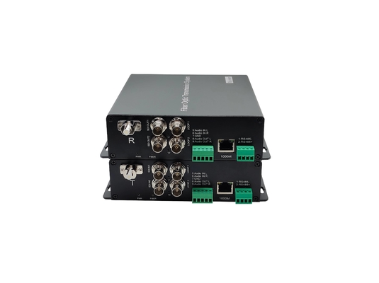 China 1GB Ethernet, 3G SDI, Audio, RS485 Daten, Multi-Signal-Übertragungsausrüstung über ein Glasfaserkabel fournisseur