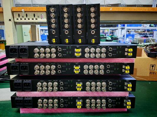 China Fernbedienung 4K Glasfaserkonverter mit 12G SDI PGM fournisseur