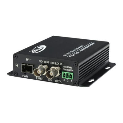 China 1080P/60Hz 1 Kanal 3g-sdi-zu-Faser-Erweiterung mit RS485-zu-Faser-Optikerweiterung / 3g-SDI-Video-zu-Faser-Sender fournisseur