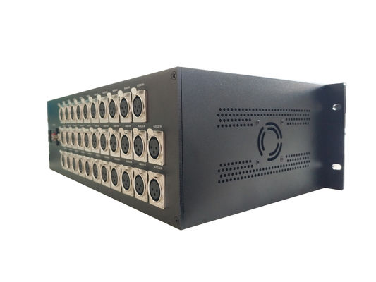 China 32 x vorwärts XLR-ausgeglichener Audiokonverter;FC 20 ~ 100 km;Audiosignale bis zu 12,5 Meilen im einzelnen Modus fournisseur
