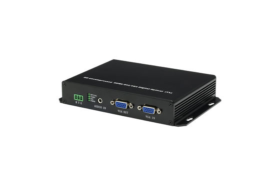 VGA zu Composite Video Glasfaser-Konverter Einzelmodus, 20KM Entfernung VGA zu optischen Konverter fournisseur