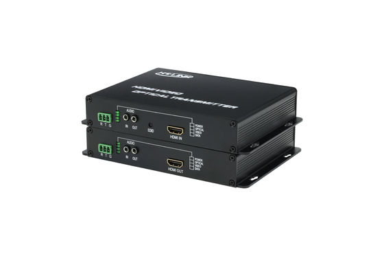 LC Verbinder HDMI-zu-Faser-Konverter Glasfaser-Video-Sender 1550nm Wellenlänge fournisseur