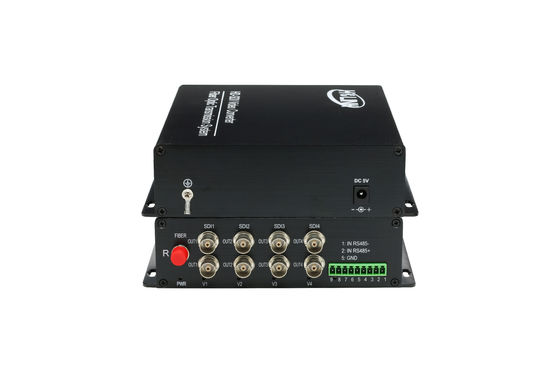 Professioneller Videofaserwandler HD/SDI Wandler DC5V 2A Videofaserwandler fournisseur