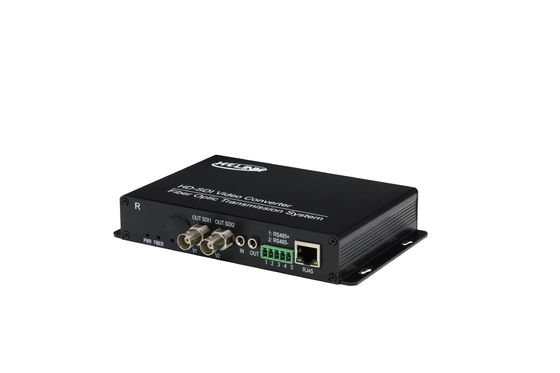 1 Umgekehrter RS485-Daten-Hd-Sdi-Fiber-Optische-Konverter mit 1-Ch-Vorwärts-Audio fournisseur