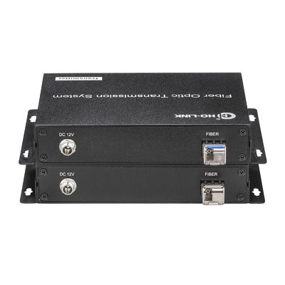 4K60Hz HD-MI Video-zu-Faser-Konverter mit KVM, 3,5mm Audio, RS485/RS232 Daten fournisseur