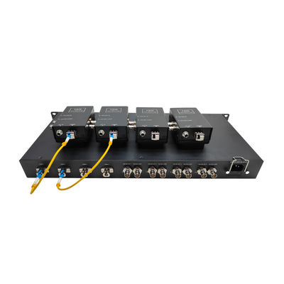 4 in 1 EFP 12G-SDI-Video-zu-Kamera-Optische Glasfaser-Übertragungssystem mit 4 PC-Sender und 1 PC-Rack-CCU fournisseur