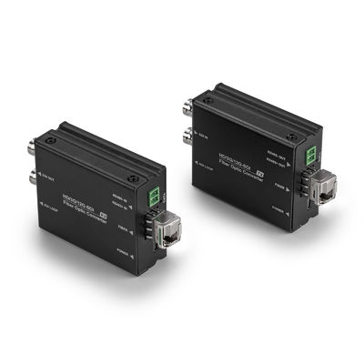 12G SDI Digital Broadcast Video über Single Mode Glasfaser, RS485 Daten/Zählung fournisseur