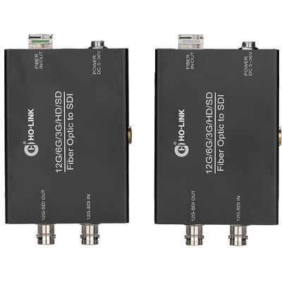 Bi-Directional 12G kompakter SDI-Transport-Wandler mit SFP-Modul fournisseur