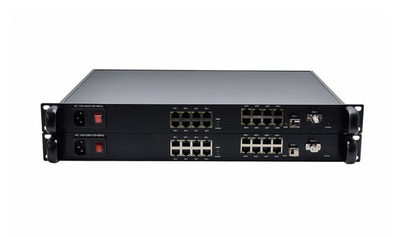 12G SDI-Videoübertragung mit XLR-Audio und Ethernet über Single Fiber zum Konvertieren fournisseur