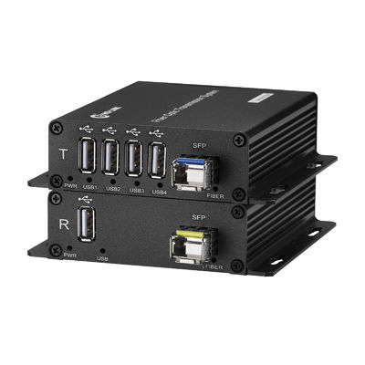 4-Kanal-USB2.0-Signalverlängerung bis zu 20 km mit USB-zu-Faser-Konverter für eine reibungslose Datenübertragung fournisseur