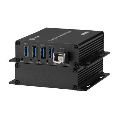 Hochgeschwindigkeits-Signalerweiterung USB3.0 Glasfaserkonverter mit 10G SFP-Slot fournisseur