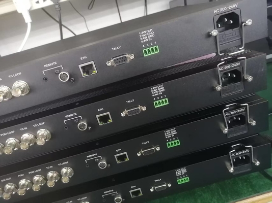 EFP-Fiberkamera-Steuerungssystem mit 4K-SDI-Video, 1 GB Ethernet, Genlock, Tally, Intercom, ODC-Anschluss (einschließlich Kamera-Optischer Adapter und Basisstation) fournisseur