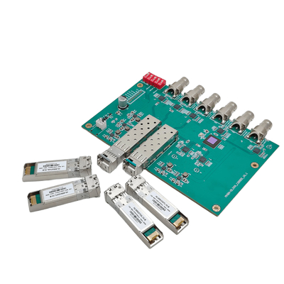 Hot-plugfähiges SFP+ 12G Video SDI Glasfaserkabelmodul mit LC-Faseranschluss fournisseur