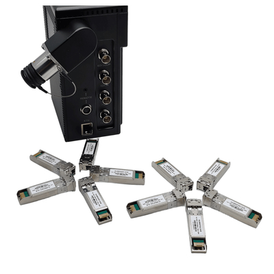 Hot-plugfähiges SFP+ 12G Video SDI Glasfaserkabelmodul mit LC-Faseranschluss fournisseur