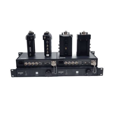 Rack-Montage-Chassis 4K SDI So-ny Kamera-Glasfaser-Übertragungssystem, Glasfaser-Kameraadapter + Glasfaser-Basisstation fournisseur