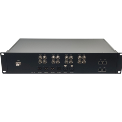 12G-SDI Video/XLR Audio/Ethernet 4K Glasfaser-Übertragung Optical Converter für Blackmagic Design BMD Yellobrik fournisseur