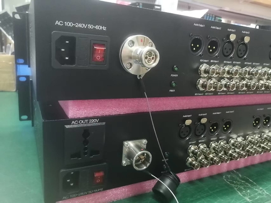 12-Kanal 3G-SDI Glasfaser-Konverter + 8CH XLR Symmetrisches Audio, mit SMPTE-Glasfaseranschluss zur Übertragung fournisseur