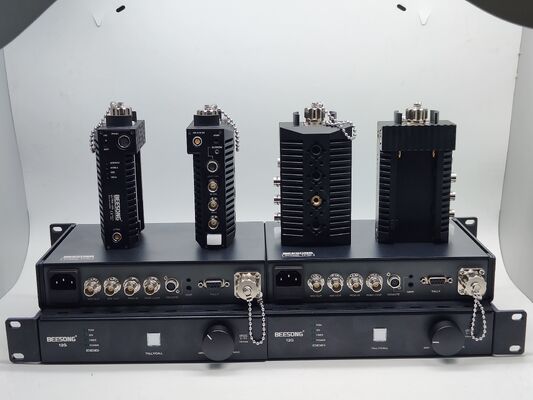 Seitengebundenes 4K 12G SDI-Faserübertragungssystem mit CCU fournisseur