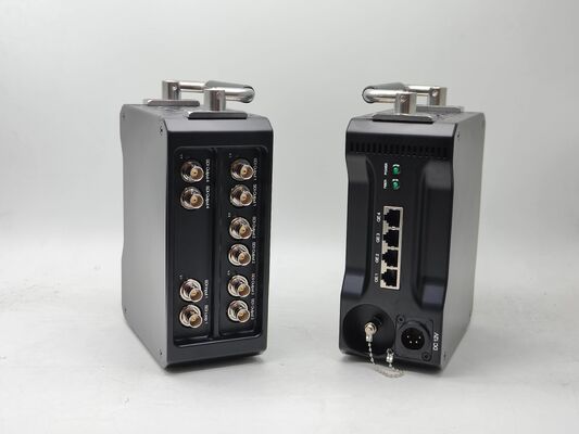 Tragbare 5CH 12G SDI-Faserübertragungsgeräte mit 1 GB Netzwerk fournisseur