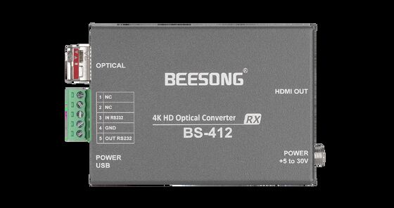 Neuester Mini 4K60 HDMI Glasfaser-Konverter mit RS232-Daten fournisseur