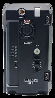12G SDI-Kamera-Faseradapter mit Ethernet, Intercom, Tally, Fernbedienung für Live-Übertragungen fournisseur