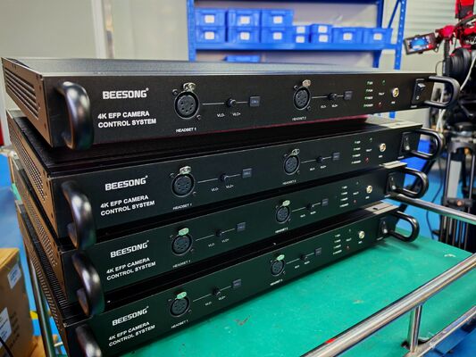 BS-E12P Veranstaltungsproduktion SMPTE Glasfasertransportsystem mit 12G SDI/PGM/Intercom/Ethernet/SYNC/POE+ fournisseur