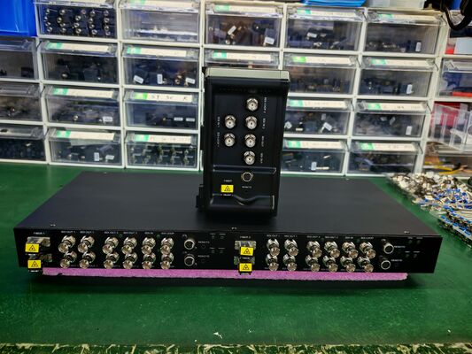 2x bidirektionale 12G SDI-Video mit Lanc-Fernbedienung, 8-Pin-Fernbedienung, Vmount-Faser-Konverter fournisseur