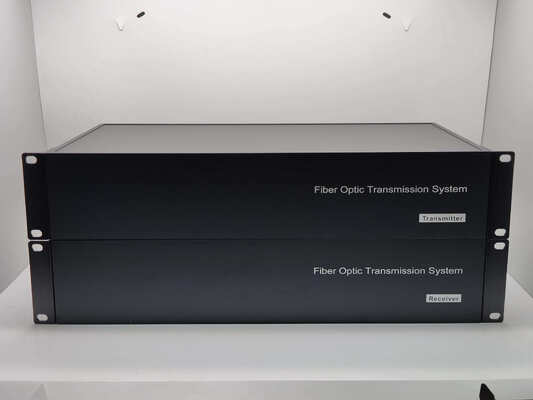 SMPTE 4K Kamera Glasfaserübertragungssystem mit 12G SDI, XLR, Ethernet, DB25 Tally und RS485/232/422 Daten fournisseur