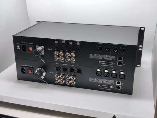 SMPTE 4K Kamera Glasfaserübertragungssystem mit 12G SDI, XLR, Ethernet, DB25 Tally und RS485/232/422 Daten fournisseur