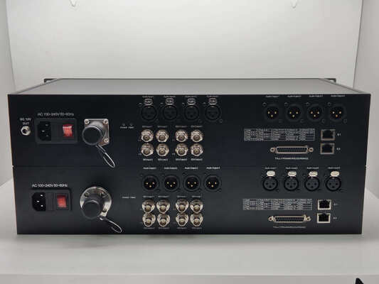 SMPTE 4K Kamera Glasfaserübertragungssystem mit 12G SDI, XLR, Ethernet, DB25 Tally und RS485/232/422 Daten fournisseur