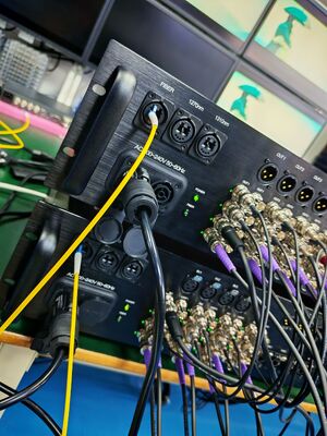 8-Kanal Bidi 12G SDI Video-Glasfaserübertragungssystem mit XLR-Audio, 10-GB-Netzwerk, Opticalcon Duo Glasfaserstecker fournisseur