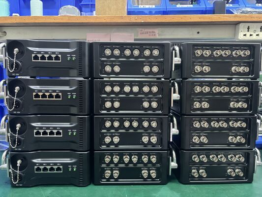 5CH 12G SDI Video mit Netzwerk über ST-Faserübertragung fournisseur
