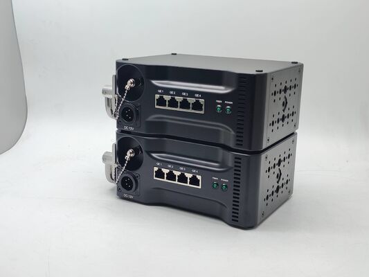 5CH 12G SDI Video mit Netzwerk über ST-Faserübertragung fournisseur