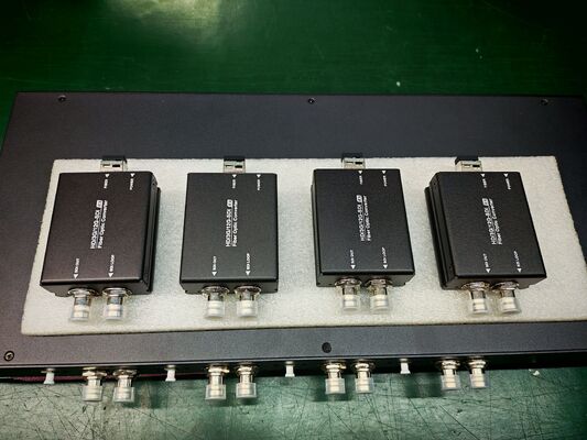 12G SDI Digital Broadcast Video über Singlemode-Glasfaser 1TX 4RX fournisseur