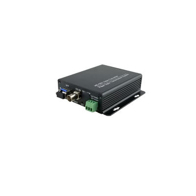 1 Kanal 1080P/30Hz HD-SDI-zu-Optischen-Fasern-Konverter mit eingebettetem Audio/1 Ch-Reverse-RS485-Datenkonverter fournisseur