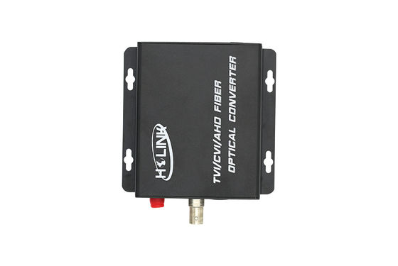 1080p HD1 Kanal AHD Glasfaserkonverter für HD AHD CVI TVI Kamera optischer Audioreceiver fournisseur