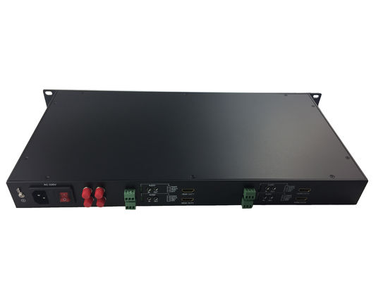 1080p/60hz HDMI-Videofaserkonverter mit RS485 / RS232 / optischem Audioreceiver 5V3A Leistung fournisseur