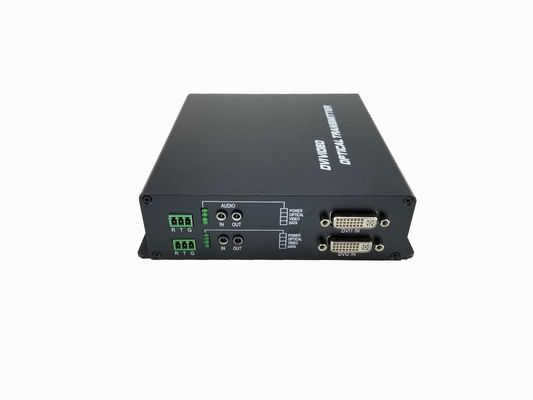 2 Kanäle 20 km Audio Video DVI Glasfaser-Medien-Konverter über SFP-Anschluss, 1080p@60Hz fournisseur
