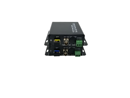 Digital Optical Video HD SDI zu Glasfaserkonverter / Sender für BNC Connector mit rj45 SFP fournisseur