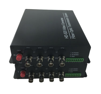 1080P @ 30fps HD SDI Faser-Konverter CCTV Video Sender 85mm x 76mm x 30mm fournisseur