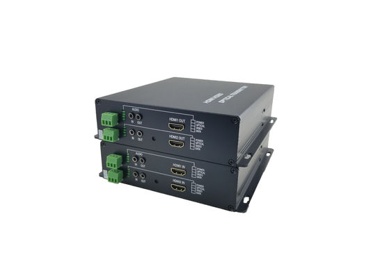 2 Kanäle HDMI Glasfaser CCTV FULL HD Video-Konverter 1080p HDMI Glasfaser Audio-Sender und Empfänger fournisseur