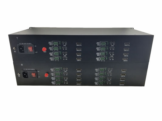 1 - 64 Chs 4k HDMI-Sender Videooptikumwandler Außenstromversorgung fournisseur