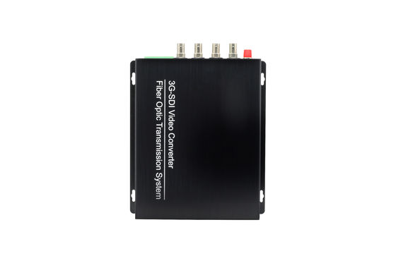 HDTV 4-Kanal 3G-SDI-Videodaten-Konverter, Single-Mode-Faser-Typen Glasfaser-Sender und Empfänger fournisseur