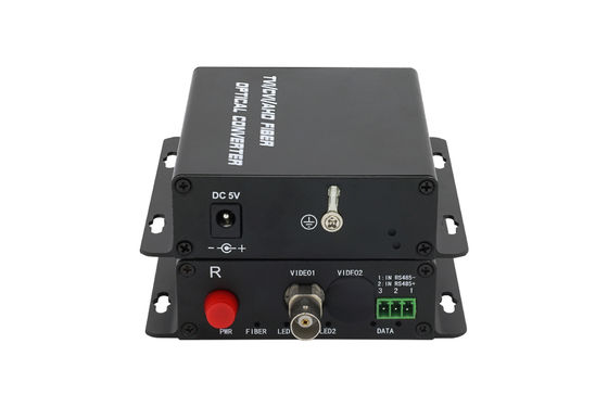 1 Glasfaseranschluss RS485 Daten CVI Glasfaserkonverter Einzelmodus-SC-Anschluss Audio-Sender-Empfänger fournisseur