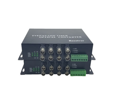 HDCVI/TVI/AHD 45MHz Single-Mode Glasfaser-Video-Konverter Koaxialkabel FC/ST/SC-Anschluss fournisseur