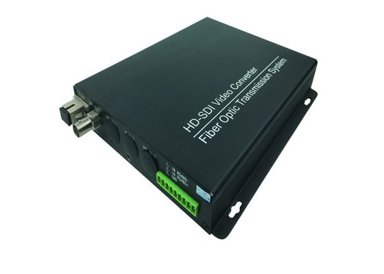 1 Kanal Video HD SDI zu Glasfaserkonverter Glasfasertransceiver Digitaler MMDS-TV-Sender fournisseur