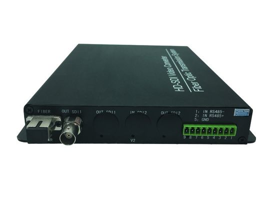 1 Kanal Video HD SDI zu Glasfaserkonverter Glasfasertransceiver Digitaler MMDS-TV-Sender fournisseur