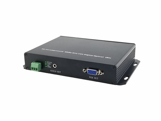 1 Kanal 1080P/60Hz VGA zu Glasfaser Video Converter + 1 Kanal Stereo 1080P VGA Video Converter Video fournisseur