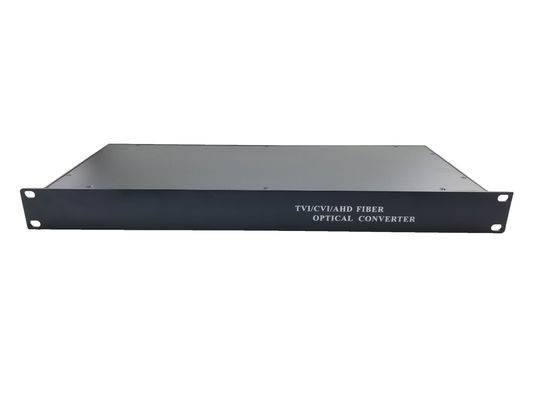 Full-HD-Videokonverter Rack-Mount-Chassis HD 1080p VideoKonverter unterstützt CVI / AHD / TVI / CVBS-Encoder-Multiplexer fournisseur