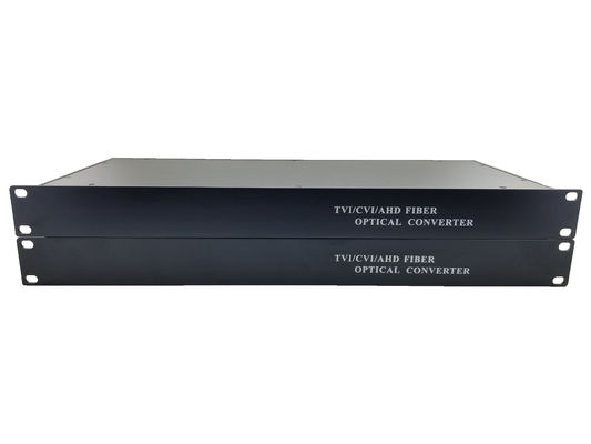 Full-HD-Videokonverter Rack-Mount-Chassis HD 1080p VideoKonverter unterstützt CVI / AHD / TVI / CVBS-Encoder-Multiplexer fournisseur